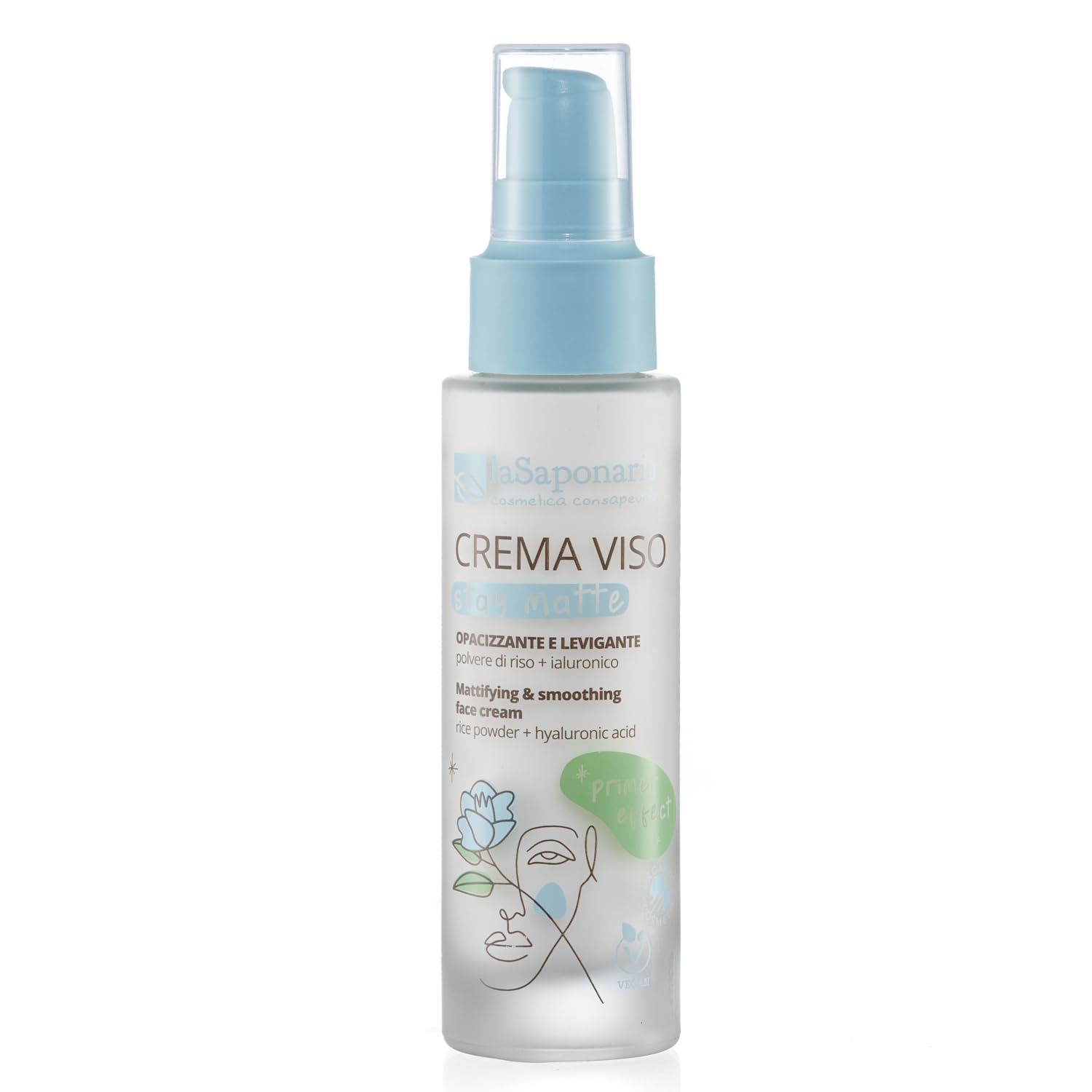 La Saponaria Stay Matte crema viso opacizzante 50 ml