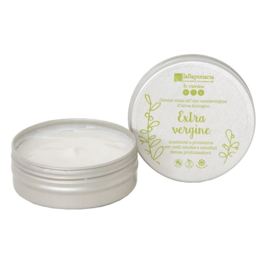 La Saponaria Extravergine crema mani 60 ml senza profumo