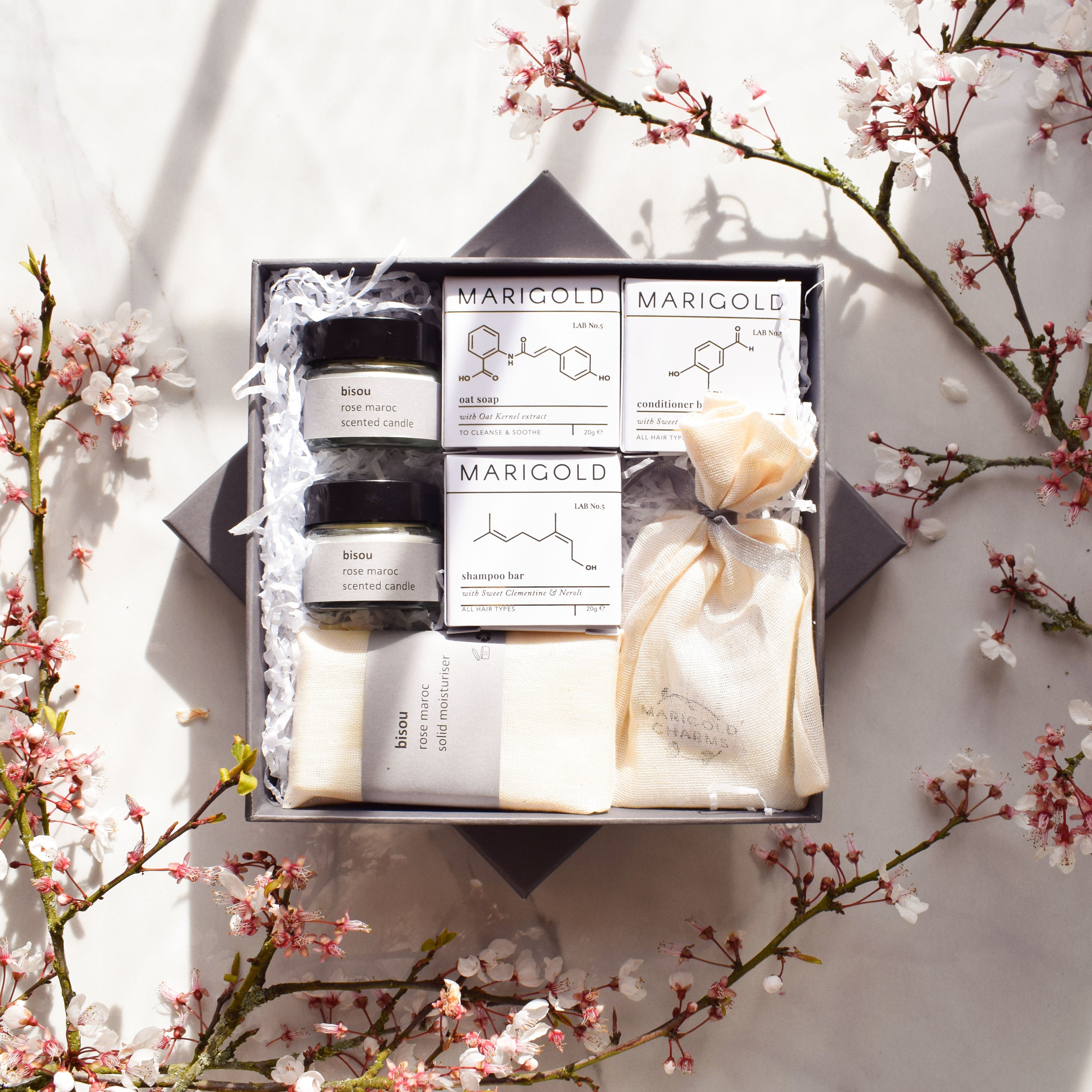 Marigold Charms Deluxe Relaxation cofanetto gelsomino