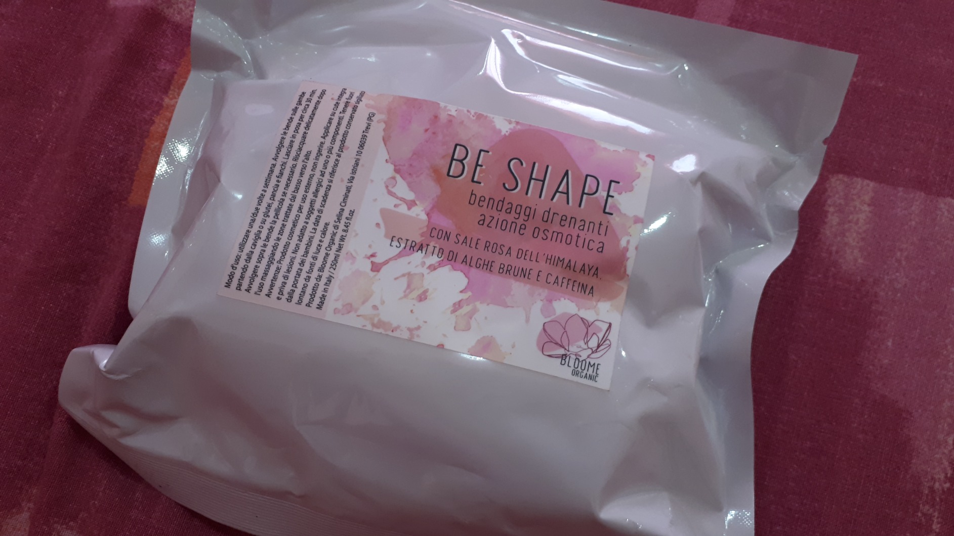 Lua Body Be Shape Bende Anticellulite Sale Rosa Drenanti