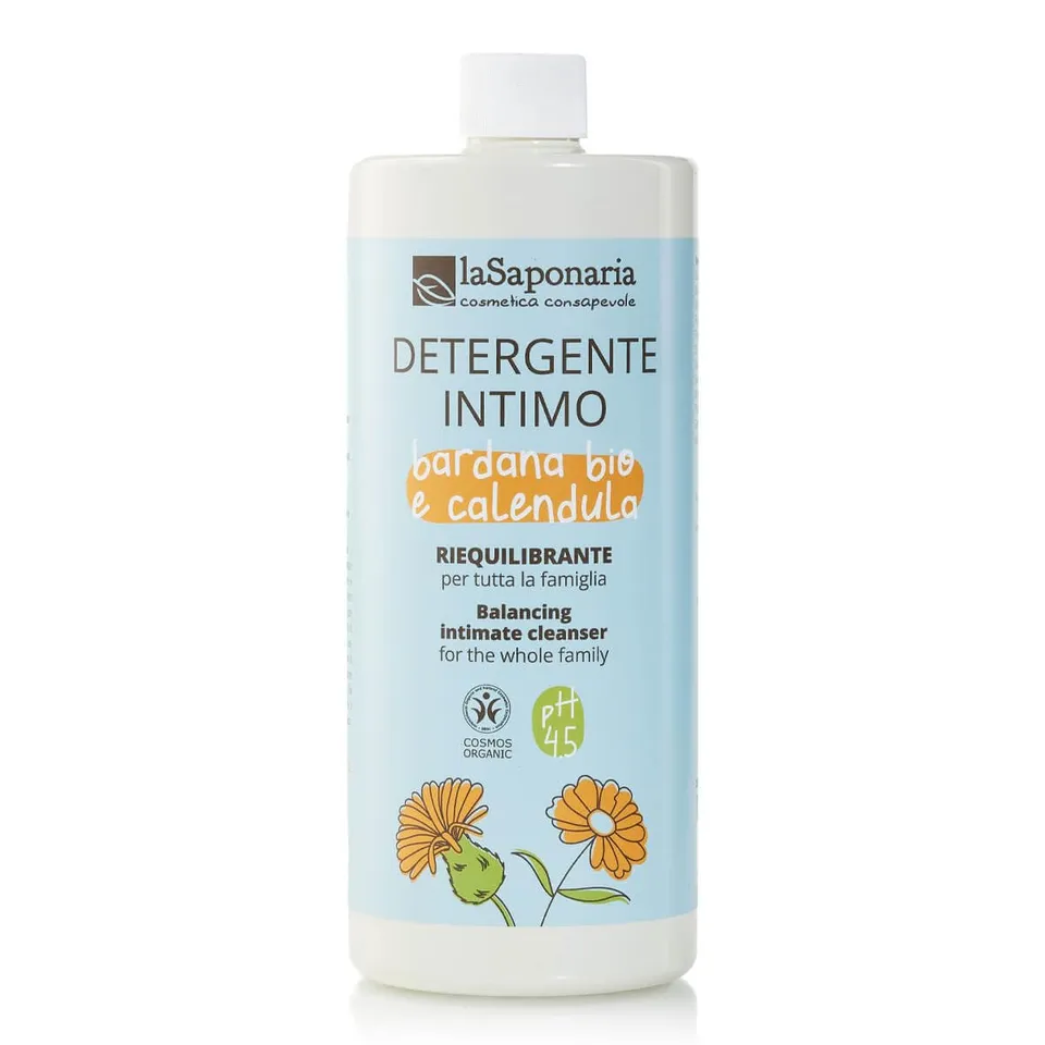 LaSaponaria Detergente Intimo Bardana Calendula 1000 ml pH 4.5