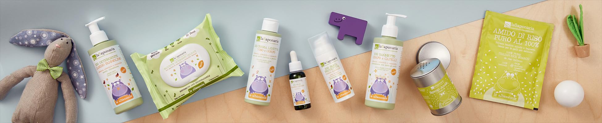 La Saponaria Crema Bio Viso e Corpo Bimbi 150 ml lenitiva