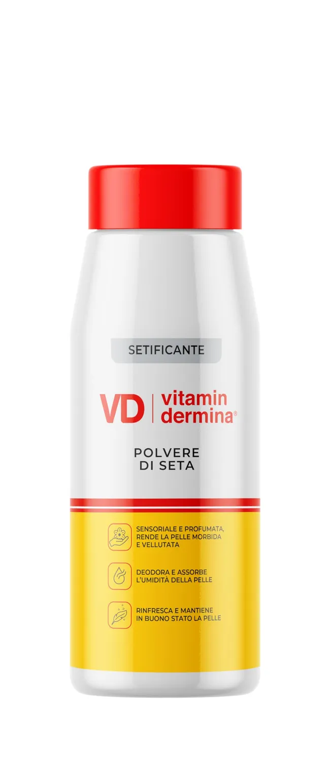 Vitamindermina Polvere di Seta polvere corpo 100g vellutante