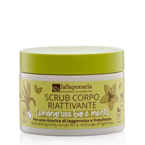 La Saponaria Scrub Lemongrass Menta 250 g corpo