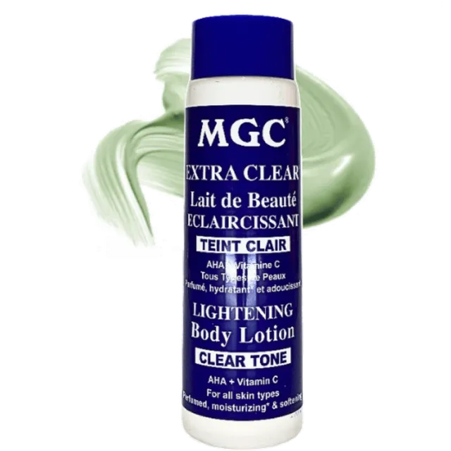 MGC Bleu latte corpo schiarente vitamina C pelli scure