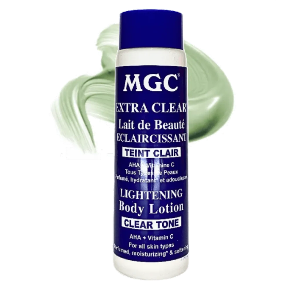 MGC Bleu latte corpo schiarente vitamina C pelli scure