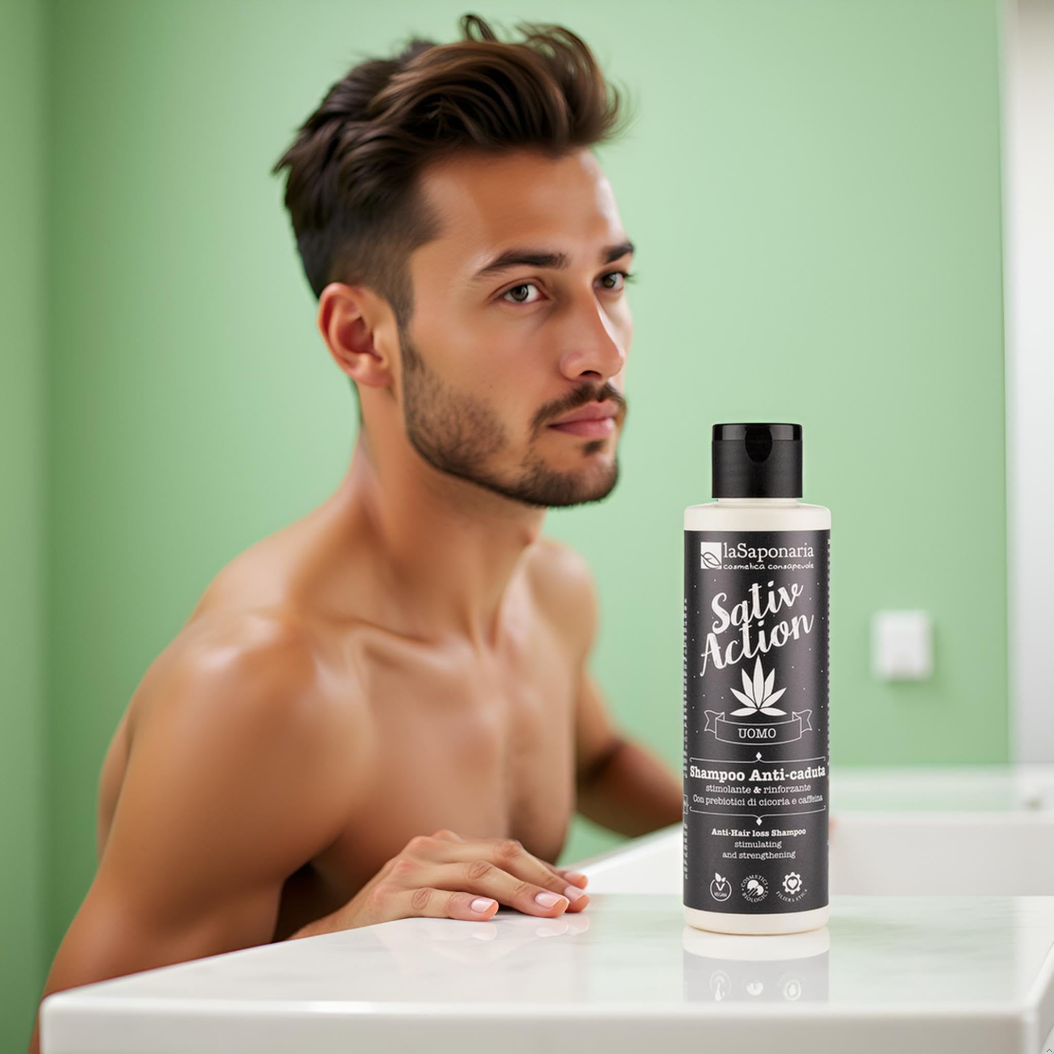 La Saponaria Shampoo Anticaduta 150 ml caffeina