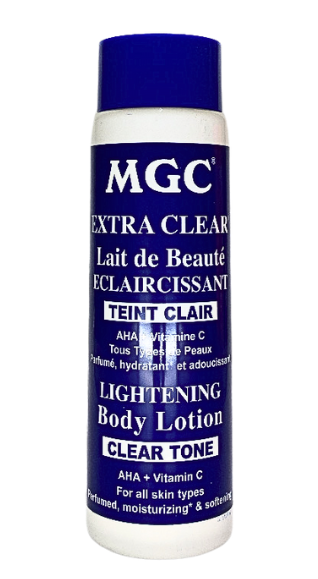 MGC Bleu latte corpo schiarente vitamina C pelli scure