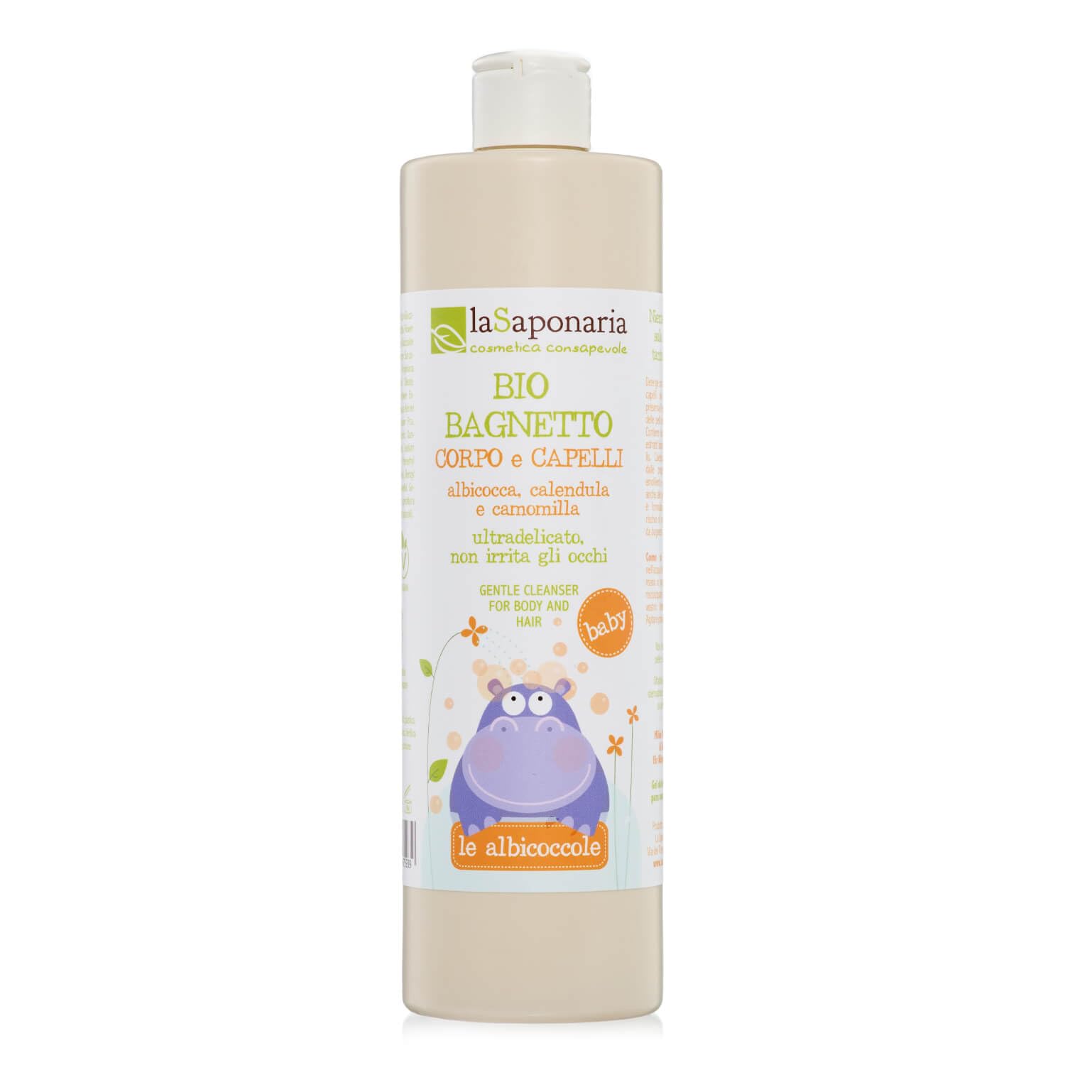 La Saponaria Bagnetto corpo e capelli 190 ml delicato