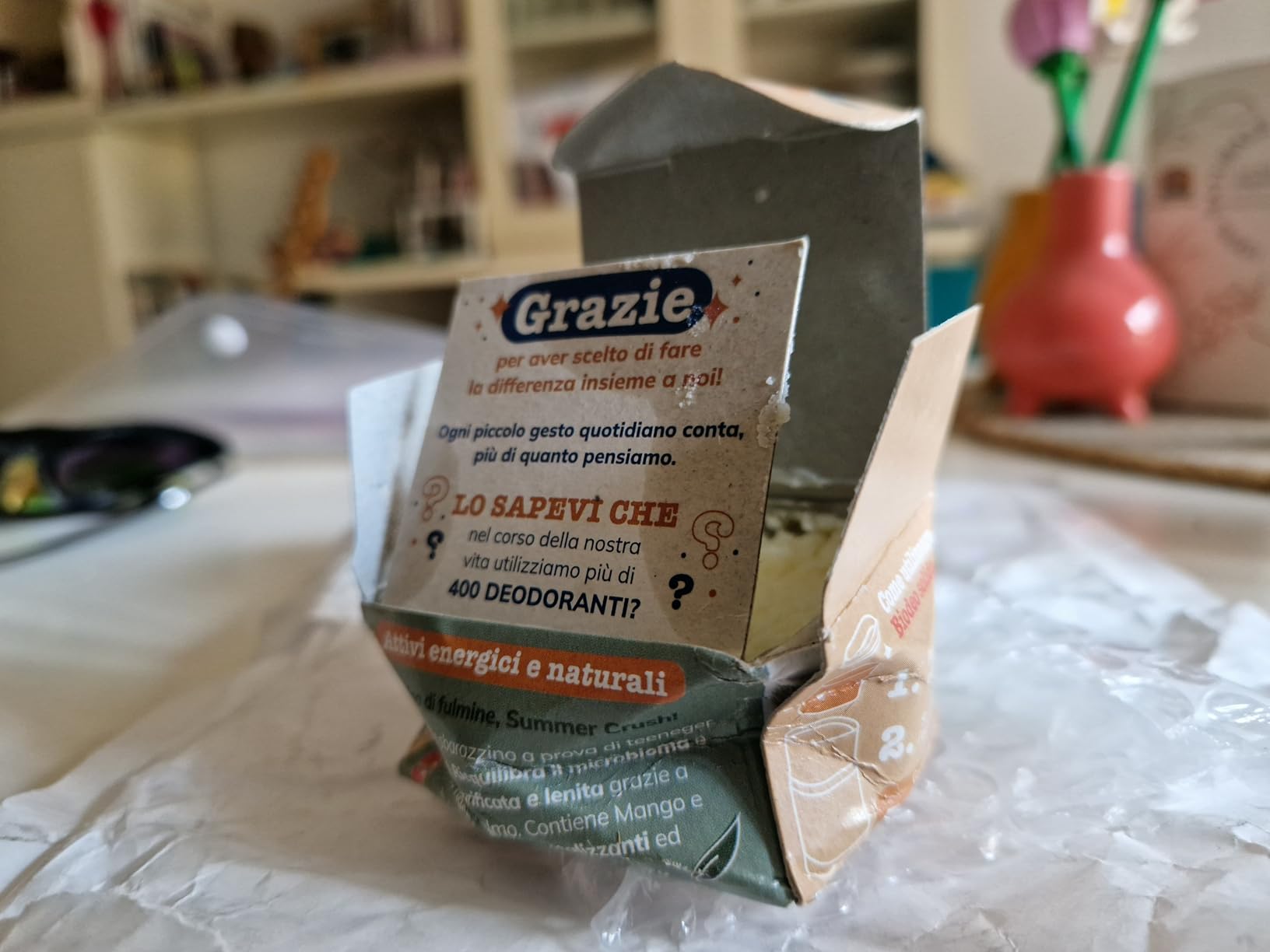 La Saponaria Biodeo Summer Crush deodorante solido tropicale