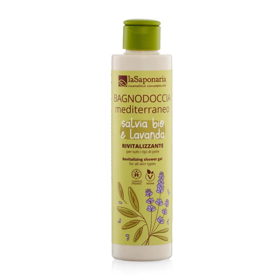 La Saponaria Mediterraneo gel doccia lavanda 200ml