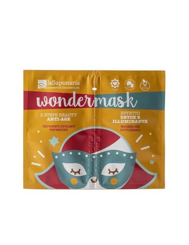 La Saponaria Wondermask 2 Steps Maschera Viso antiage 8+5 ml