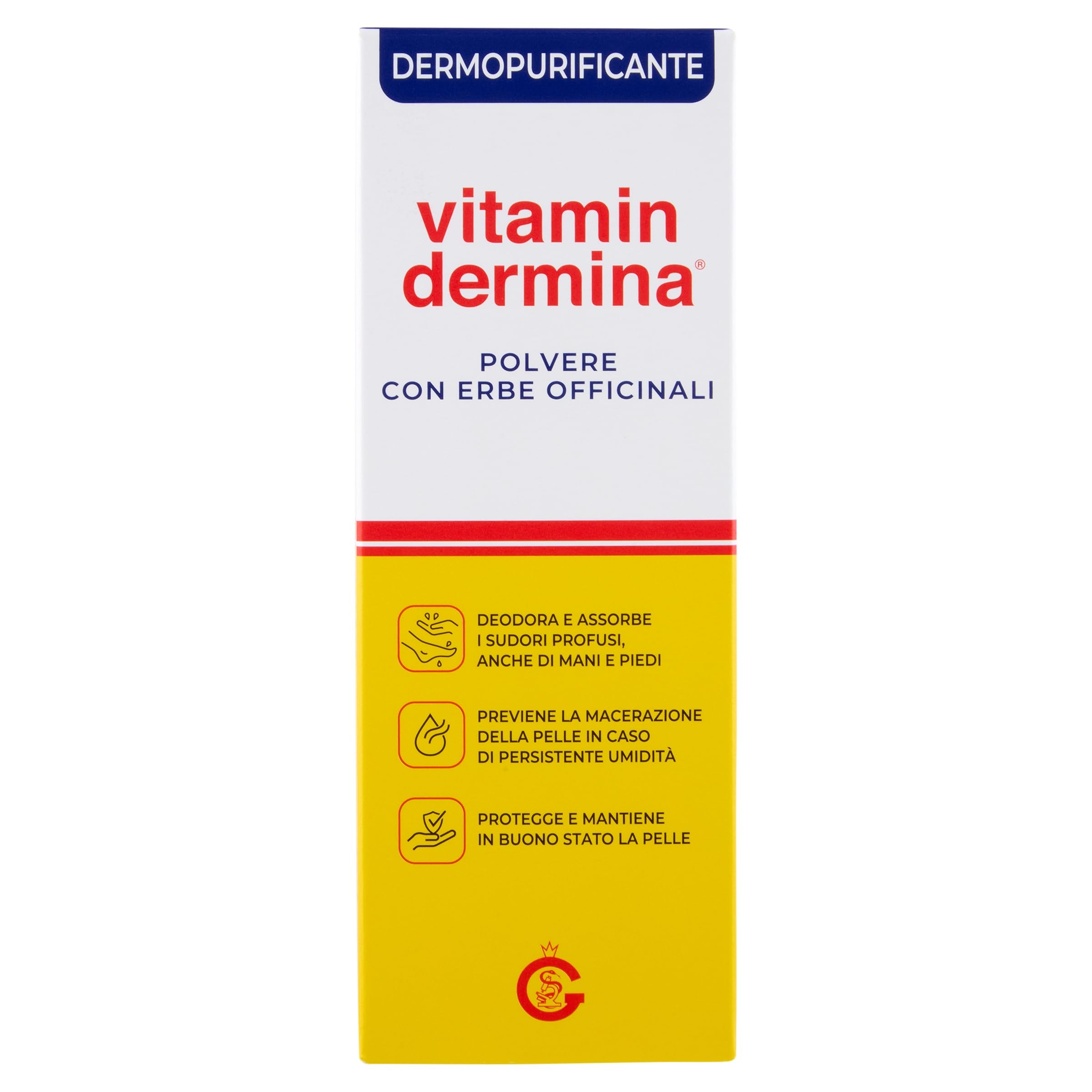 Vitamindermina Polvere Erbe Officinali 100 g piedi