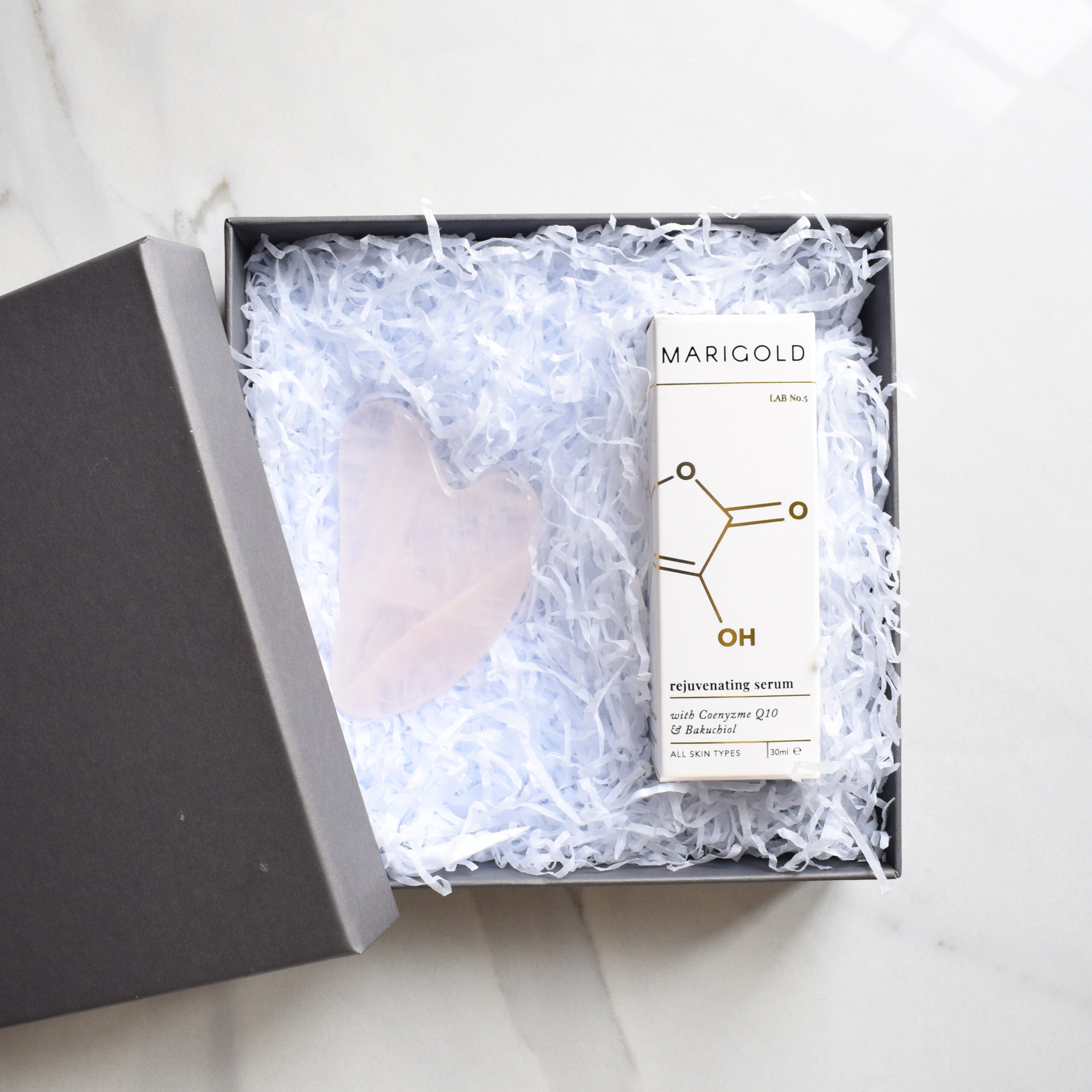 Marigold Charms Sculpt Glow set siero viso 30 ml bakuchiol