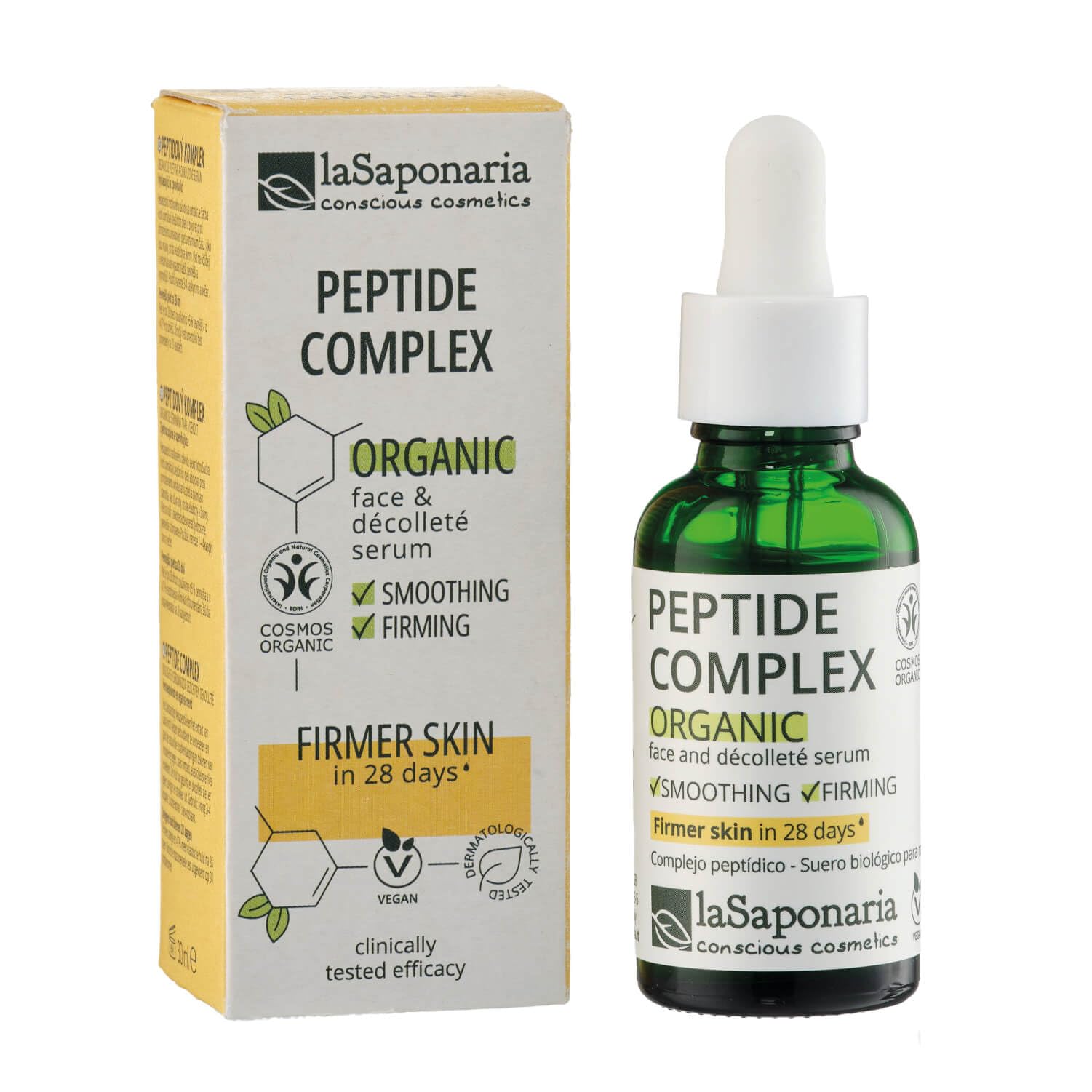 LaSaponaria Siero Viso Complesso Peptidico 30 ml Rassodante