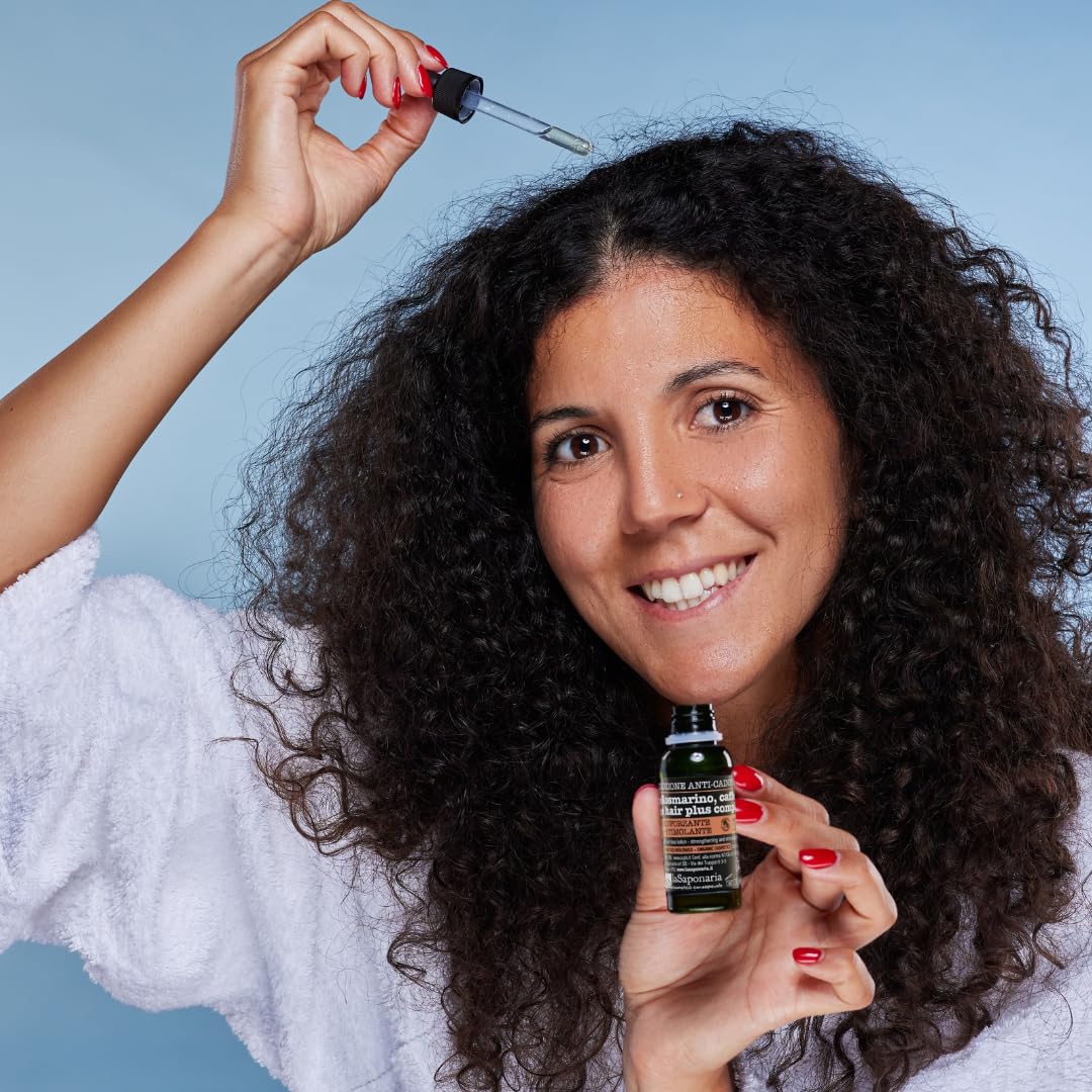 La Saponaria Olio Rosmarino Lozione Capelli Anticaduta 30 ml