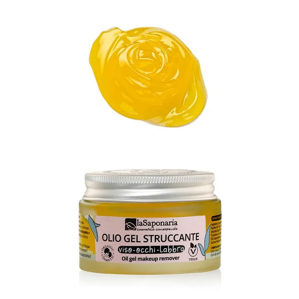 La Saponaria Rosa Mosqueta olio gel struccante 50ml nutriente