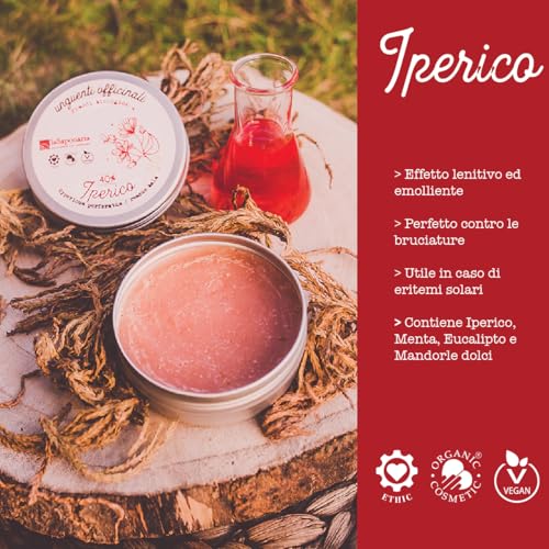 La Saponaria Iperico 40% unguento 50 ml lenitivo
