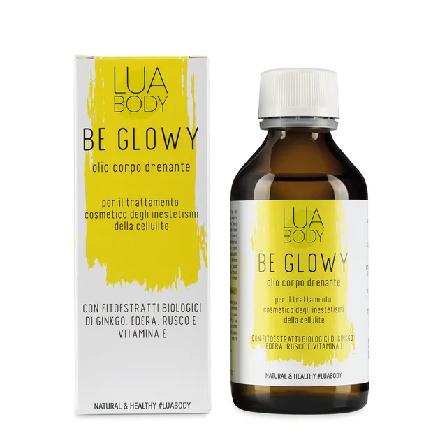 Lua Body Be Glowy olio anticellulite drenante bio