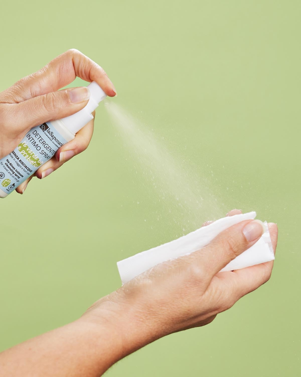 La Saponaria Tè Verde spray detergente intimo 50 ml pH 5.5