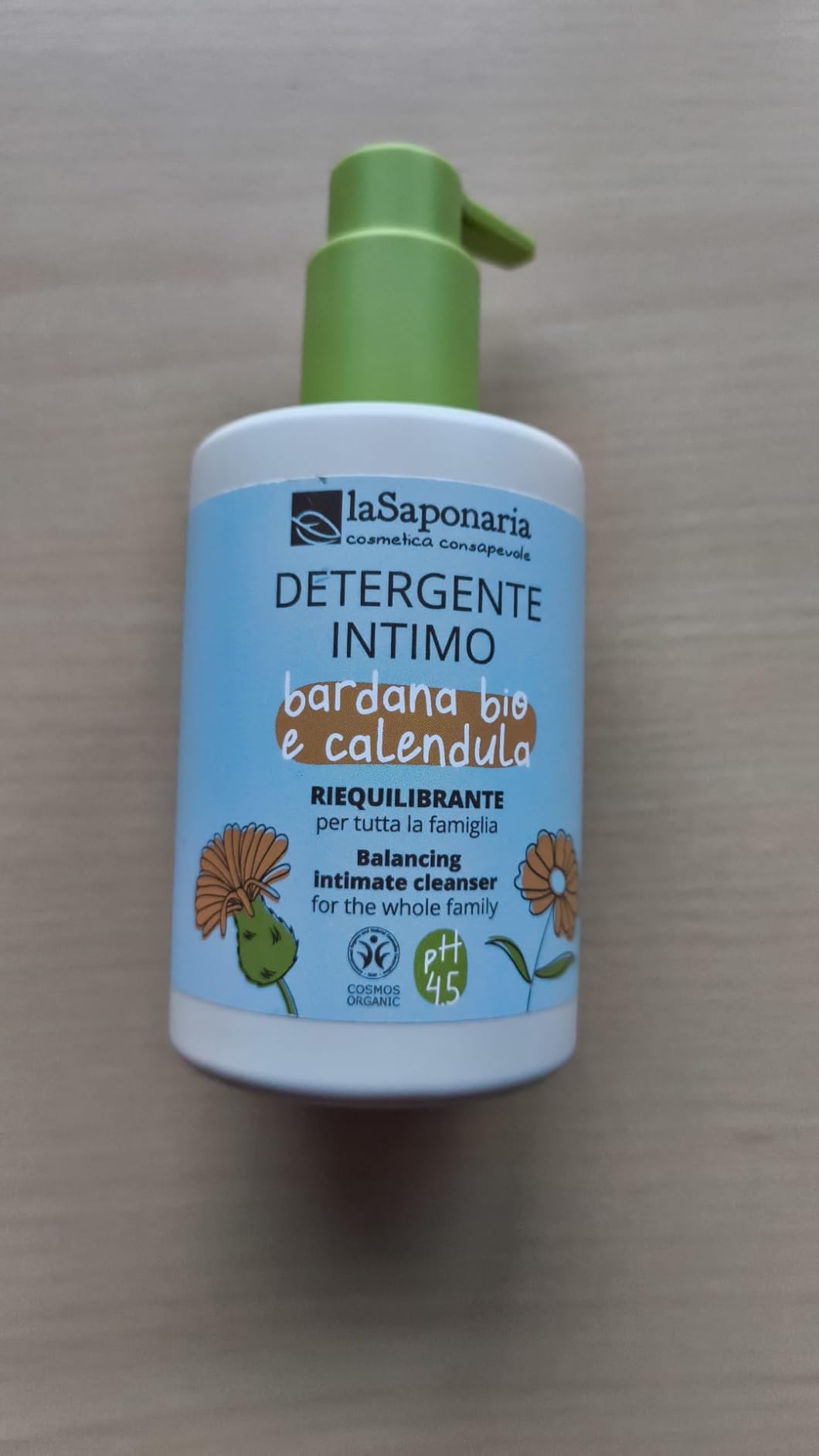 La Saponaria Detergente Intimo 250 ml Bardana Bio