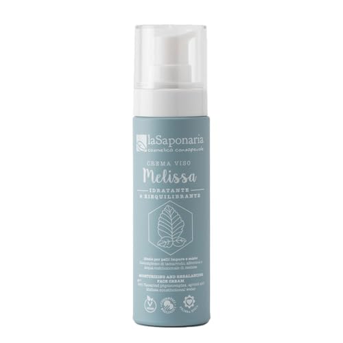 La Saponaria Crema Viso Melissa idratante 50 ml pelli miste