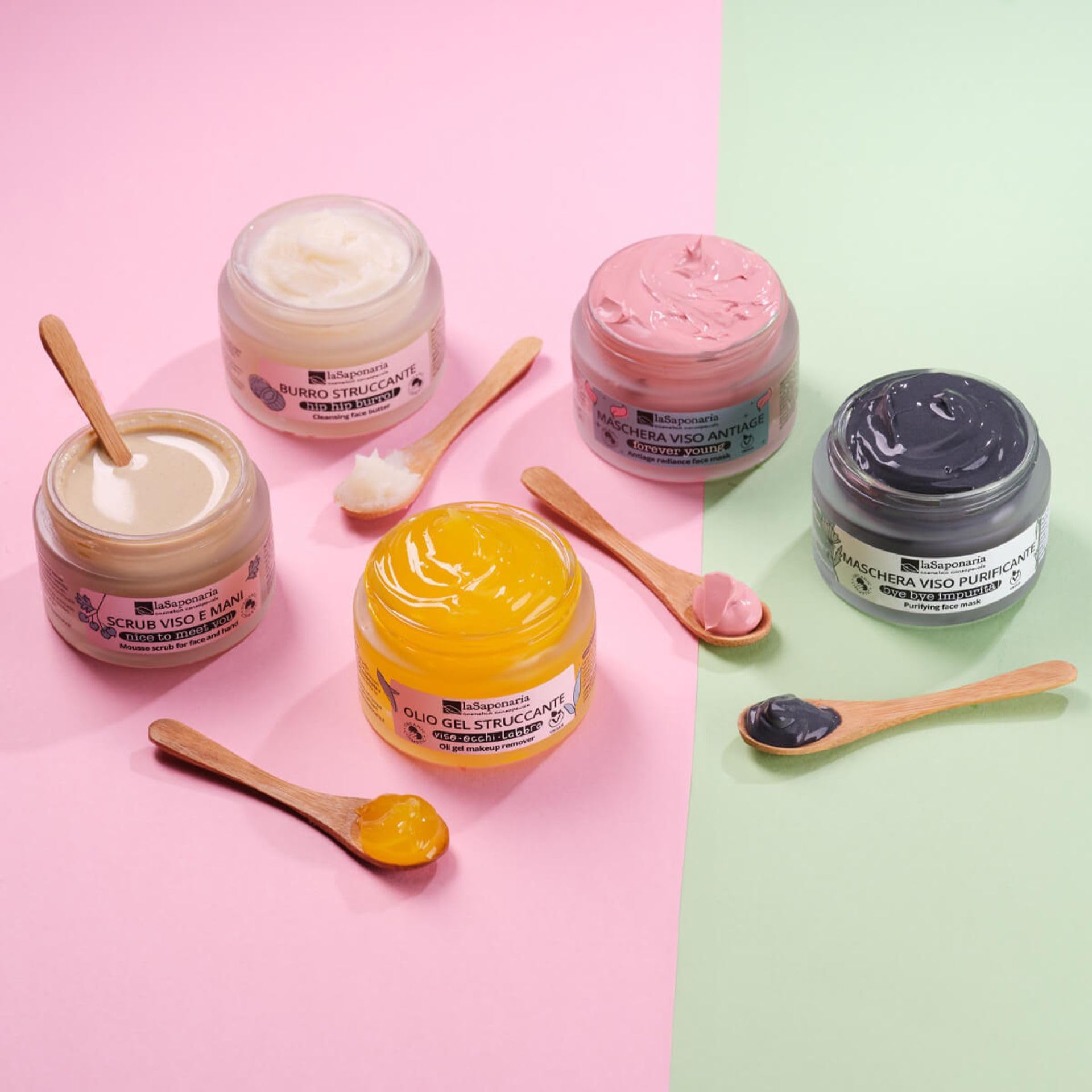 La Saponaria Bye Bye Impurità maschera viso 50 ml purificante