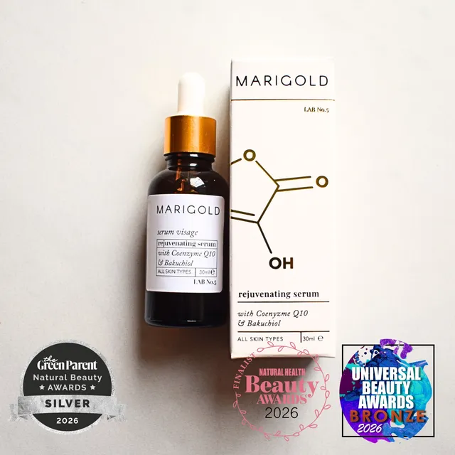 Marigold Charms Bakuchiol siero viso idratante coenzima Q10
