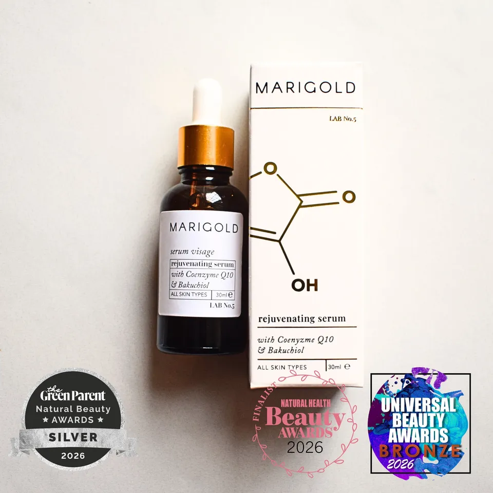 Marigold Charms Bakuchiol siero viso idratante coenzima Q10