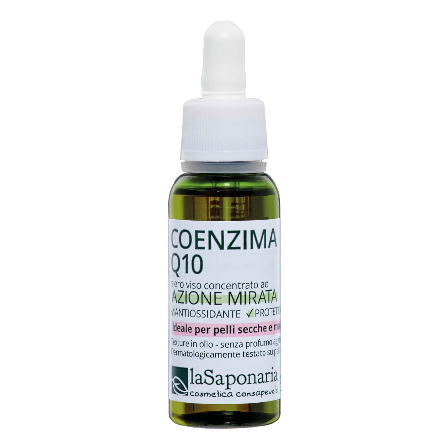 La Saponaria Siero Viso Coenzima Q10 30 ml antiossidante