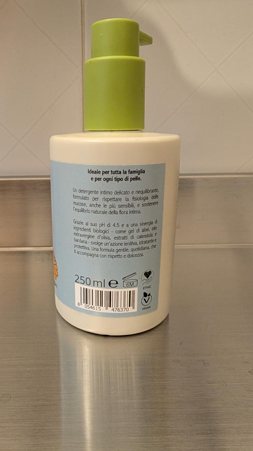 La Saponaria Detergente Intimo 250 ml Bardana Bio