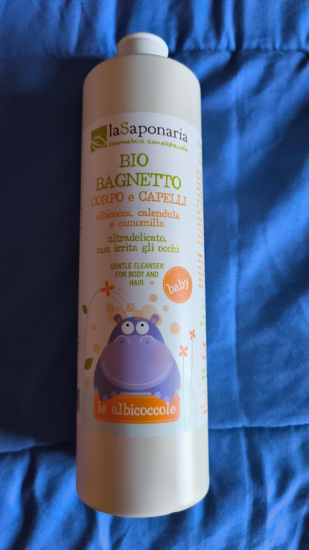 La Saponaria Bagnetto corpo e capelli 190 ml delicato