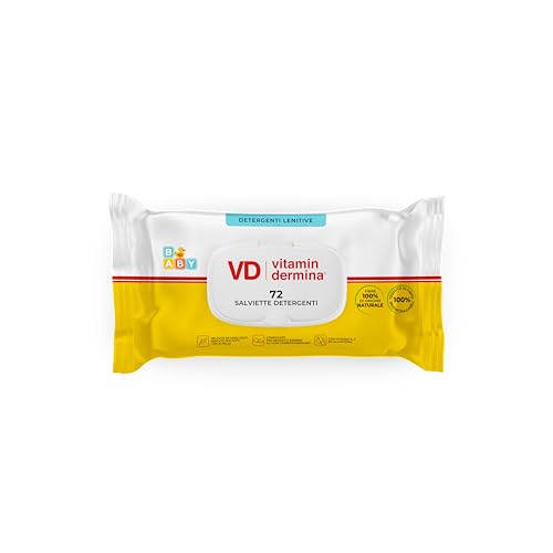 Vitamindermina Salviette Detergenti 72 pz pelli sensibili
