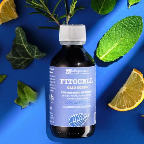 La Saponaria Fitocell olio massaggio anticellulite 100ml
