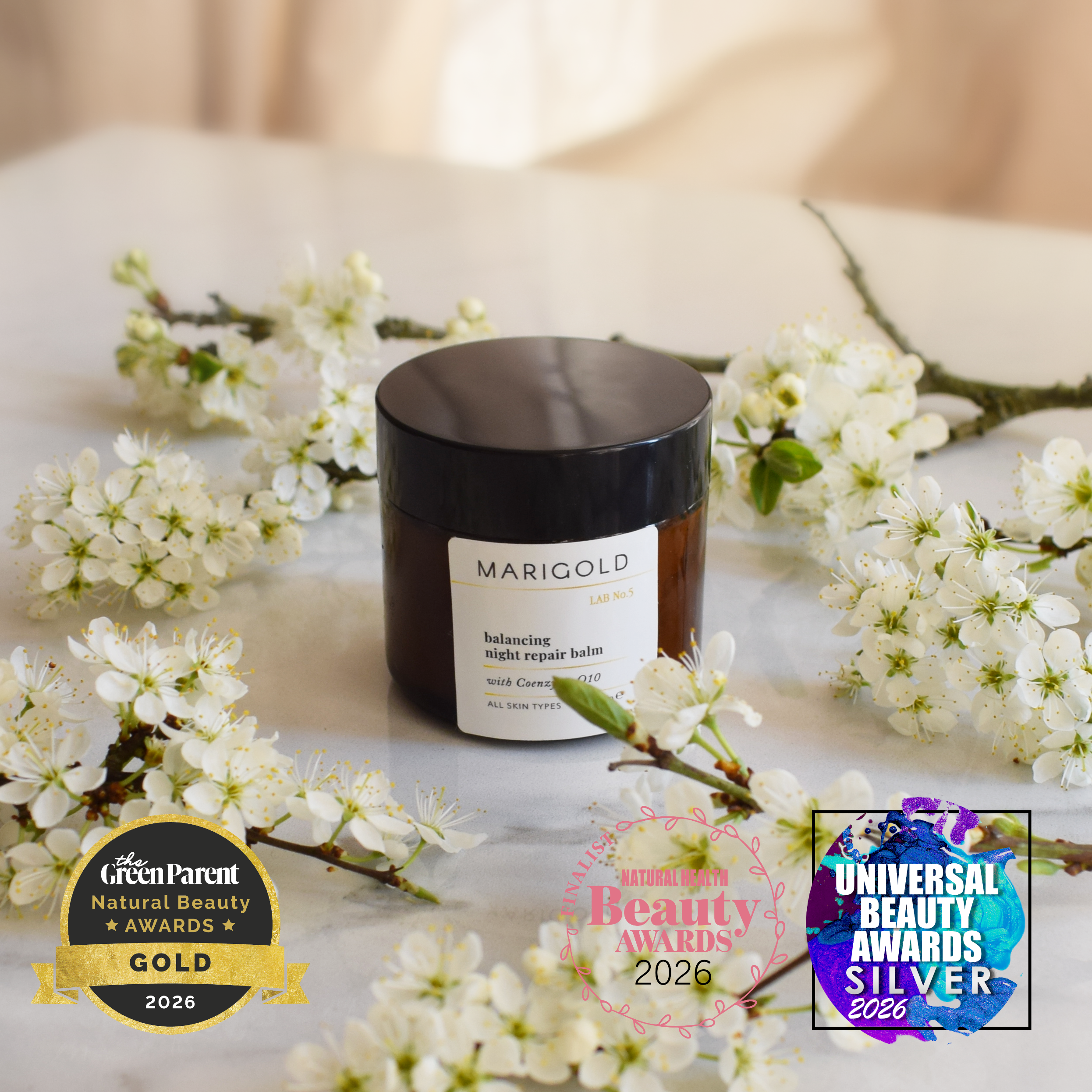 Marigold Charms Night Repair Balm crema notte riequilibrante