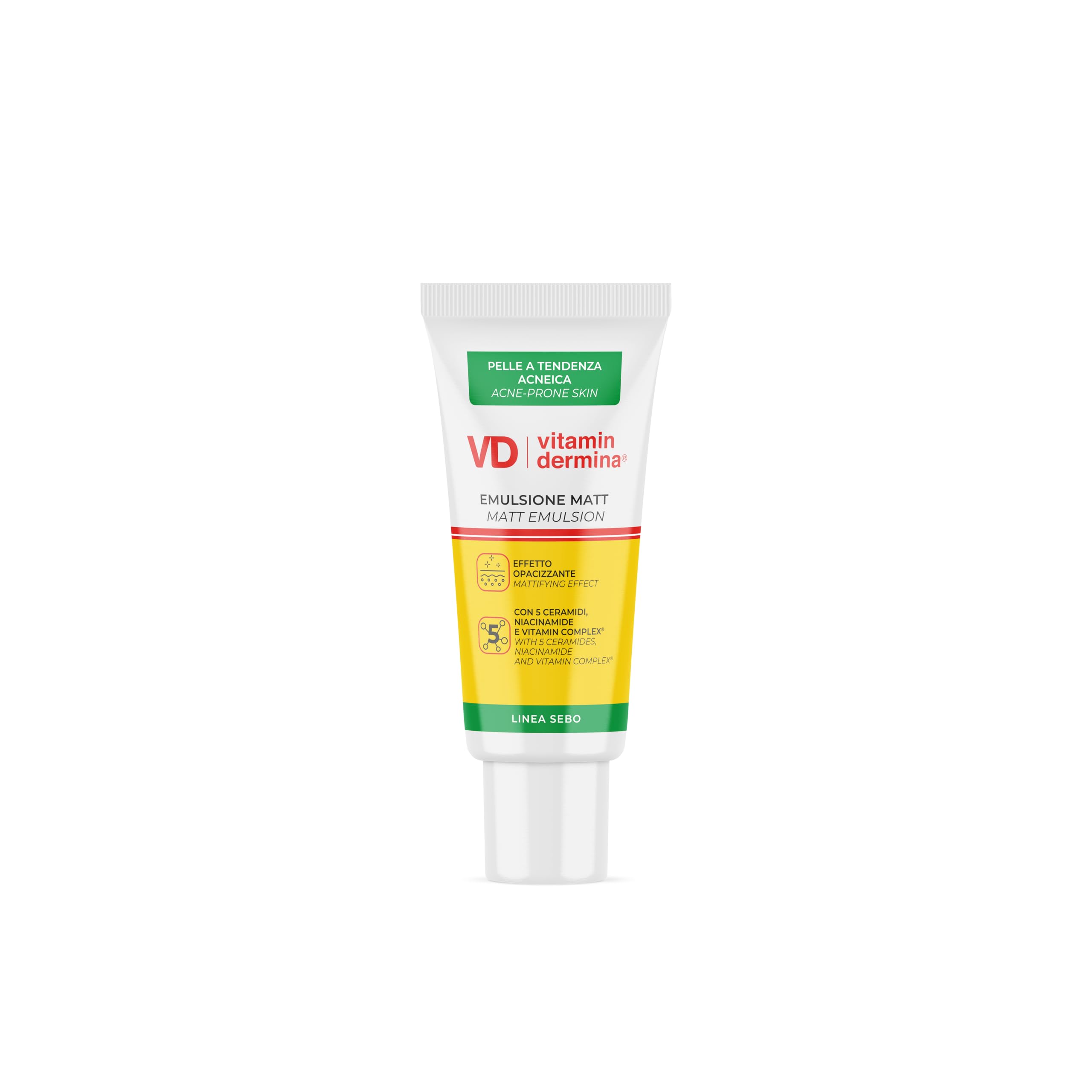 Vitamindermina Sebo Emulsione Matt viso 40 ml opacizzante