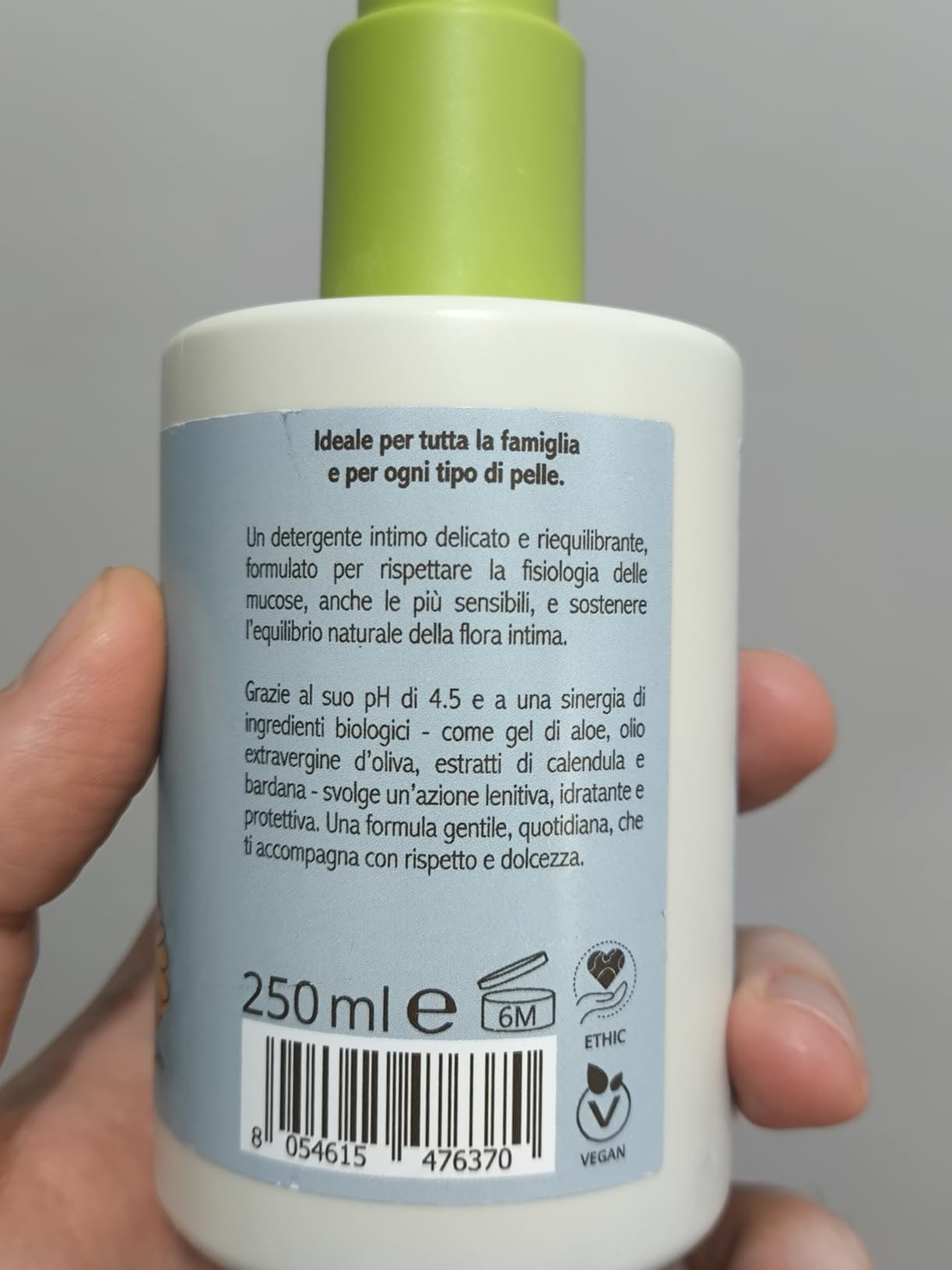 La Saponaria Detergente Intimo 250 ml Bardana Bio