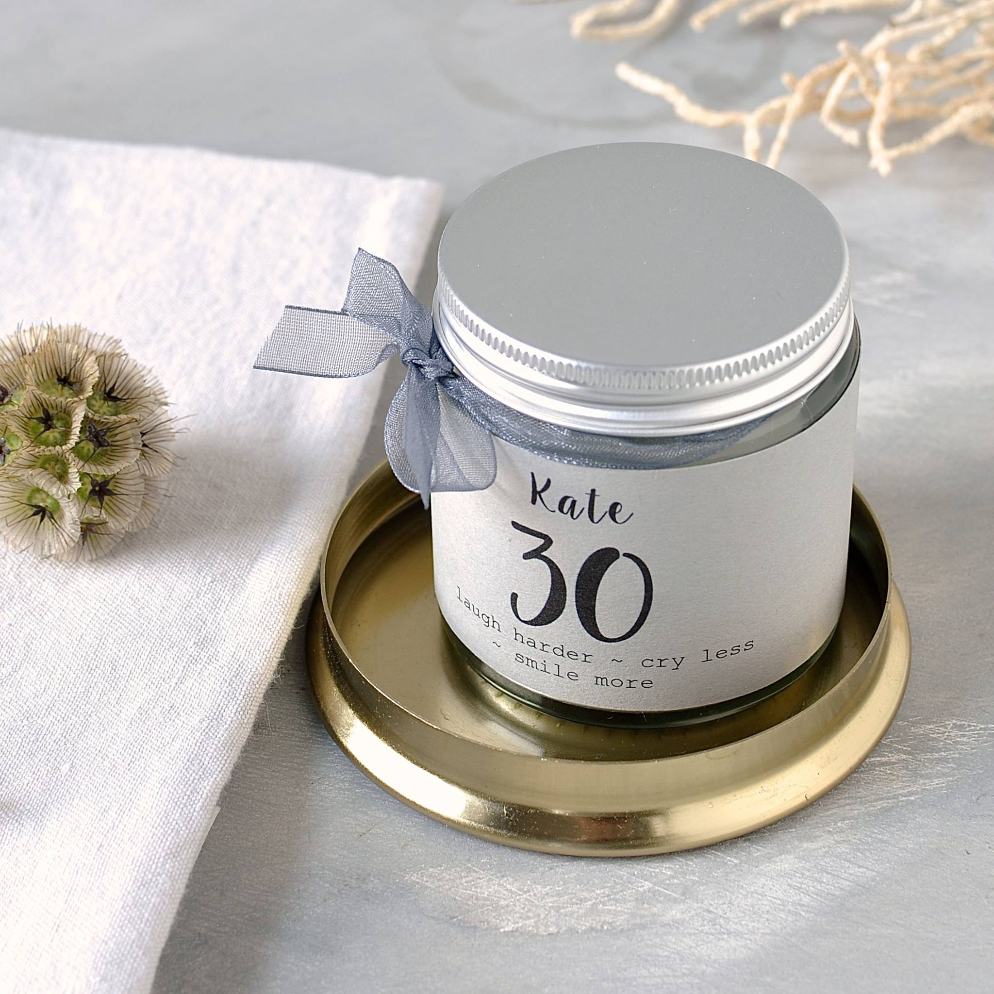 Marigold Charms 30th Birthday candela profumata 30 anni