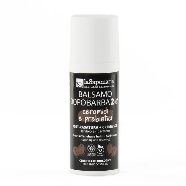 La Saponaria Uomo 2in1 balsamo dopobarba 50 ml lenitivo