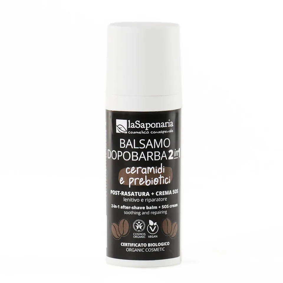 La Saponaria Uomo 2in1 balsamo dopobarba 50 ml lenitivo