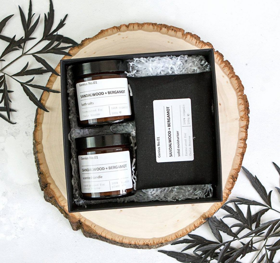 Marigold Charms Wellbeing Spa cofanetto sandalo bergamotto