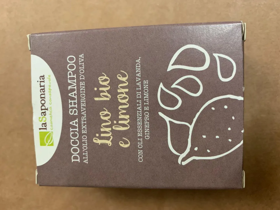 La Saponaria Shampoo Solido Semi di Lino 100 g purificante