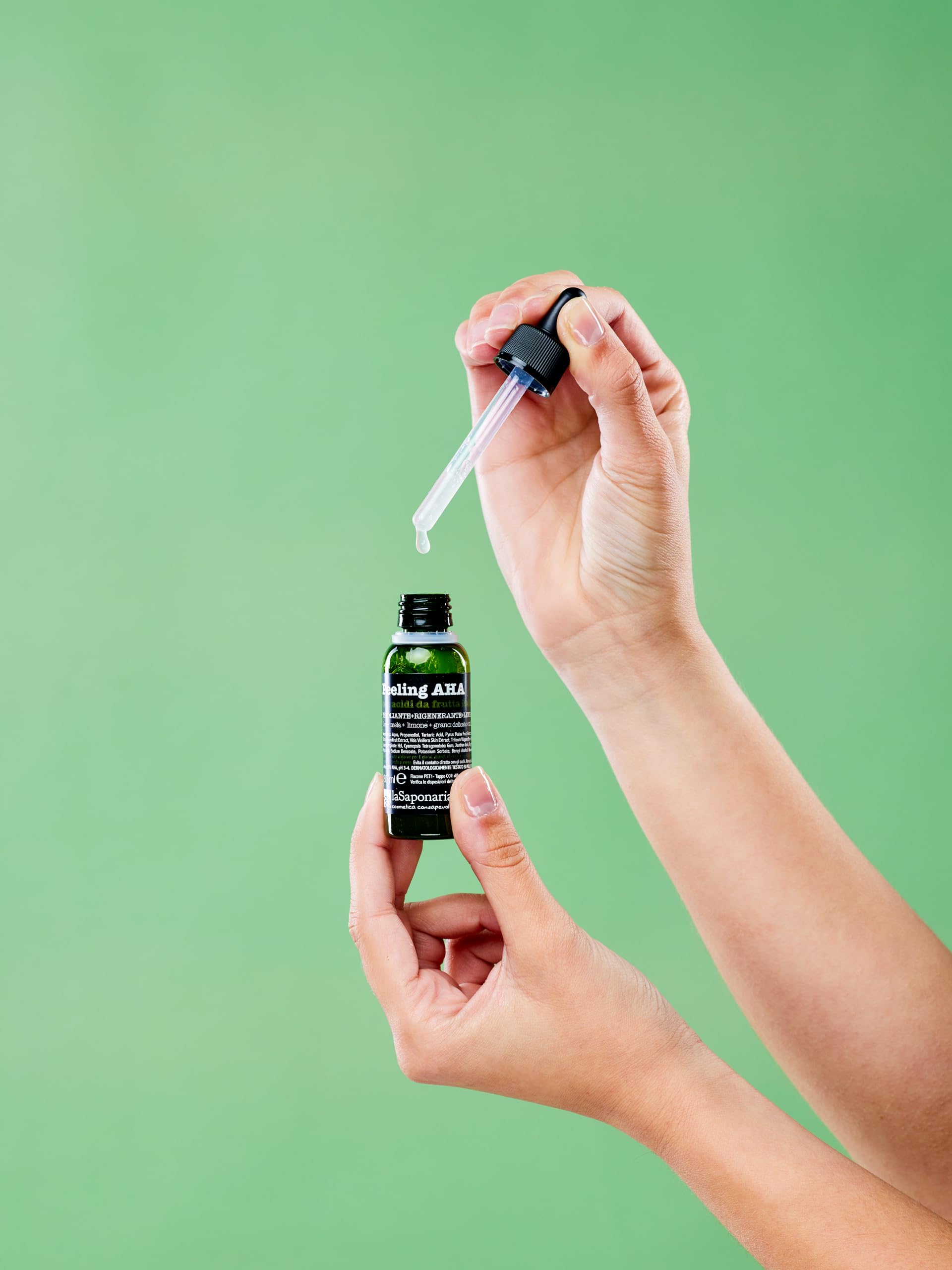 LaSaponaria Attivi Puri AHA Peeling Esfoliante Viso 30 ml