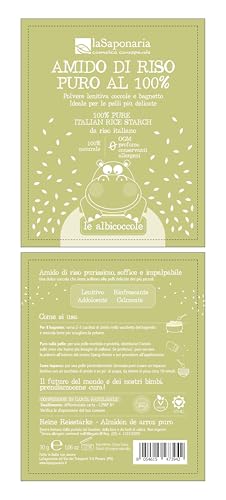 La Saponaria amido di riso puro 30g pelli delicate