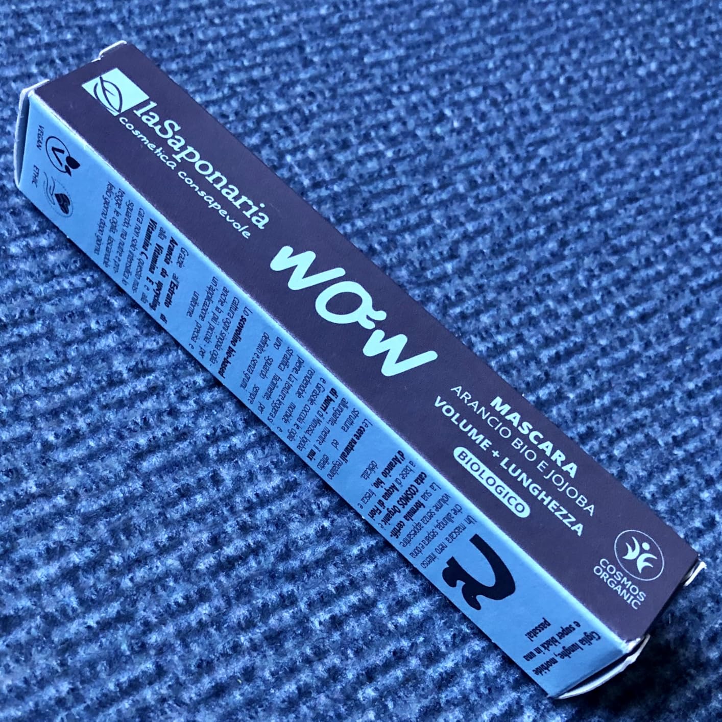 LaSaponaria Mascara Nero Bio 10 ml Volumizzante Allungante