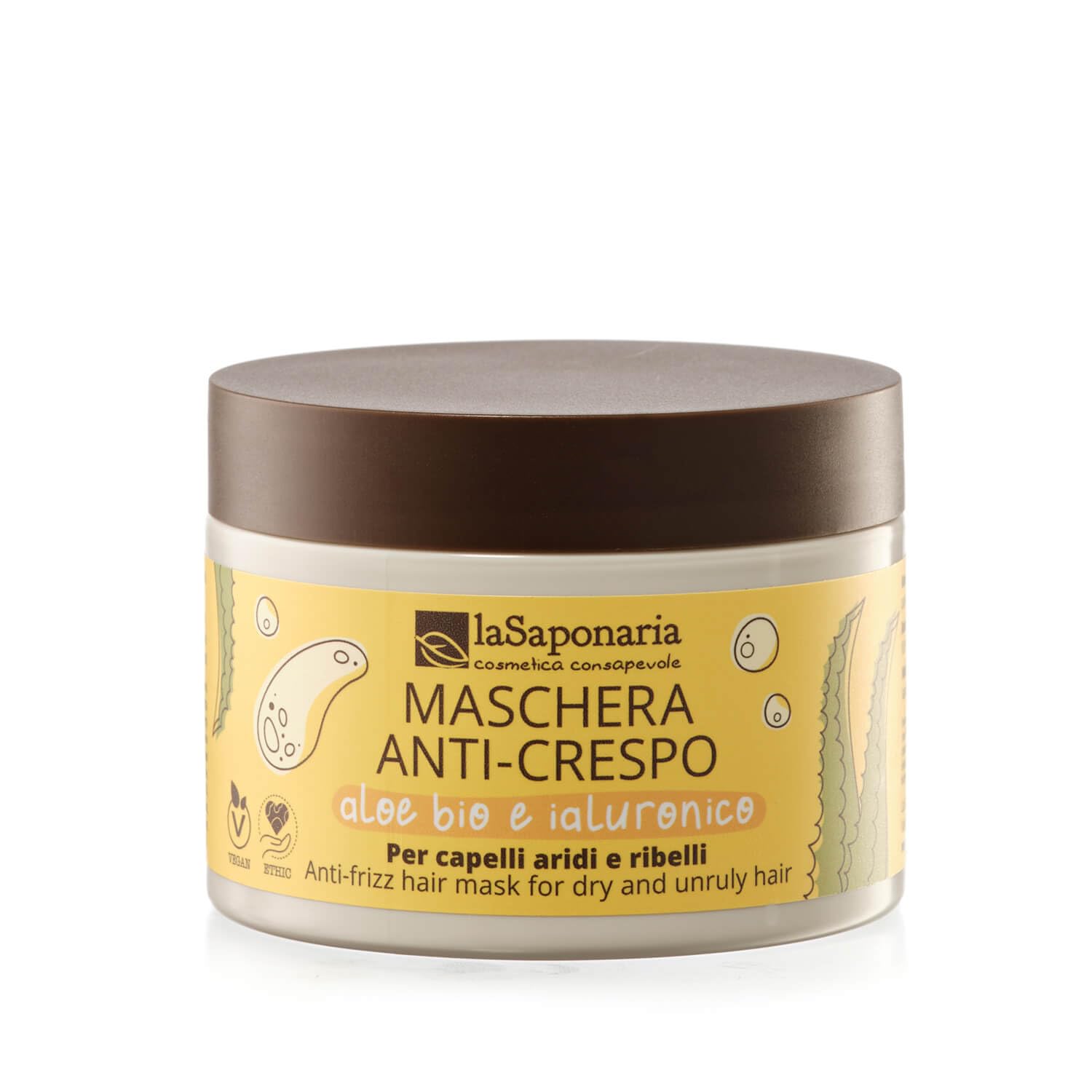 La Saponaria Maschera Capelli Anticrespo 200 ml