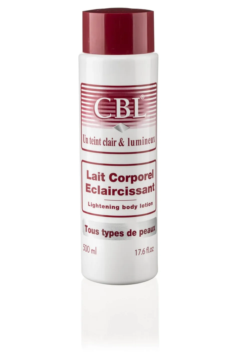 Beldam CBL Lait Eclaircissant latte corpo 500 ml illuminante