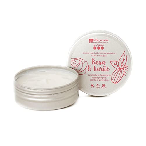 La Saponaria Rosa e Karite crema mani nutriente 60 ml