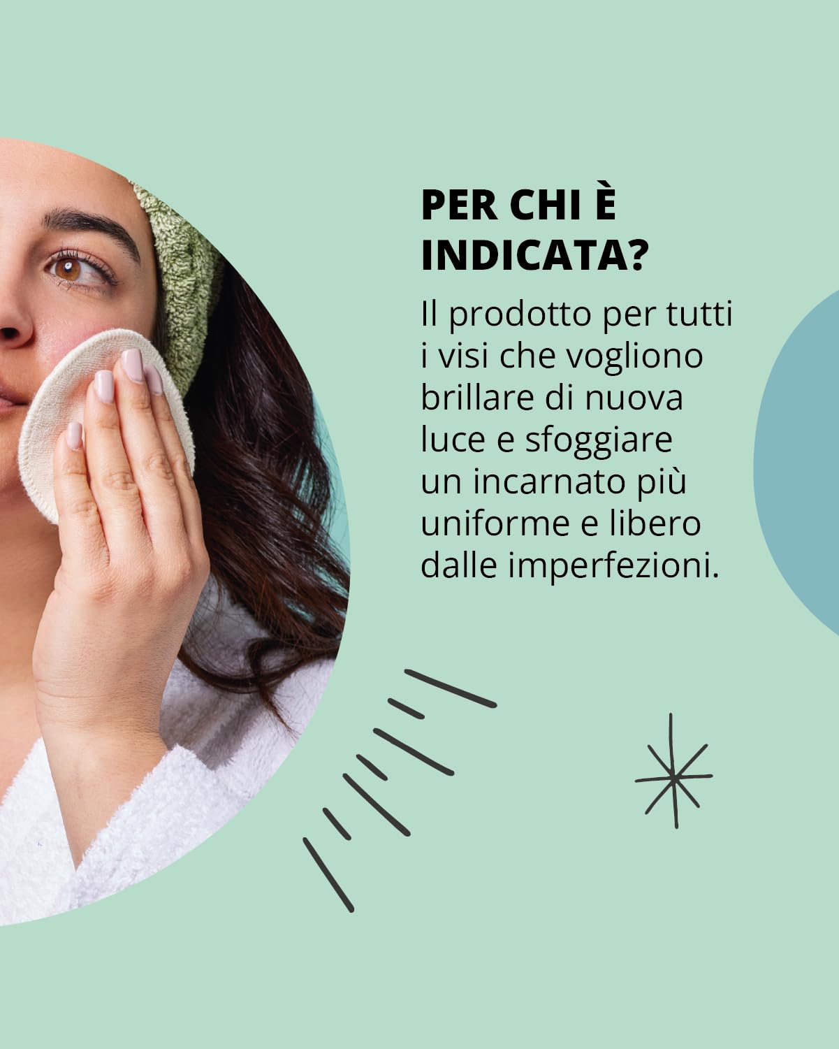 La Saponaria Pure Glow lozione viso 150 ml esfoliante