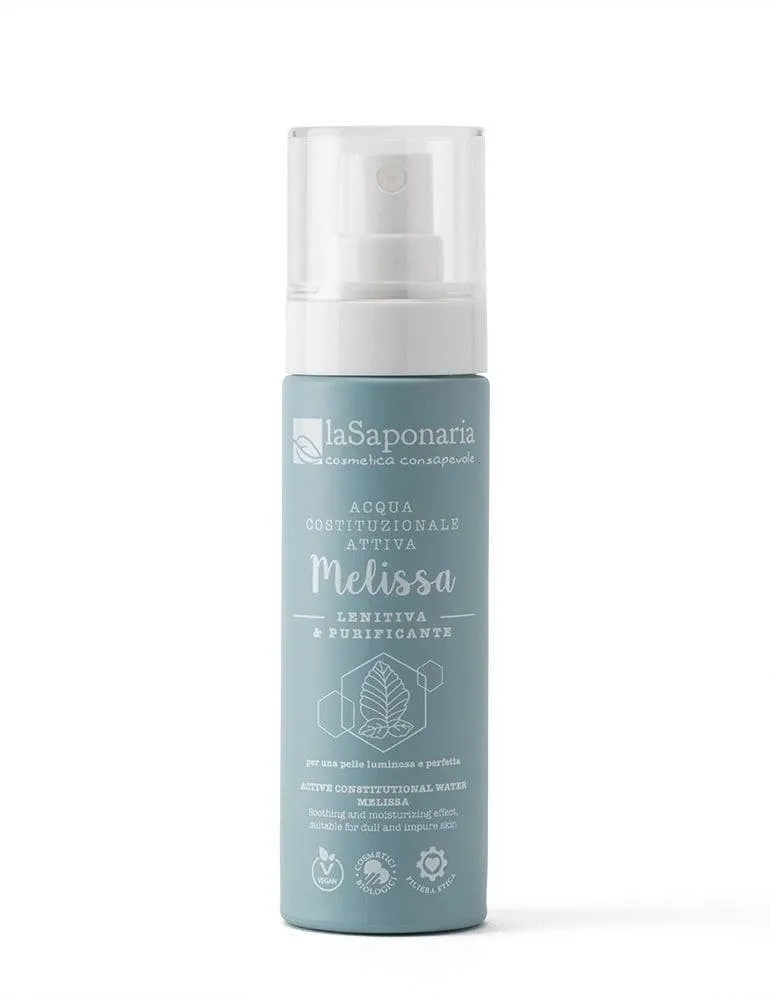 La Saponaria Melissa acqua attiva viso 50 ml purificante